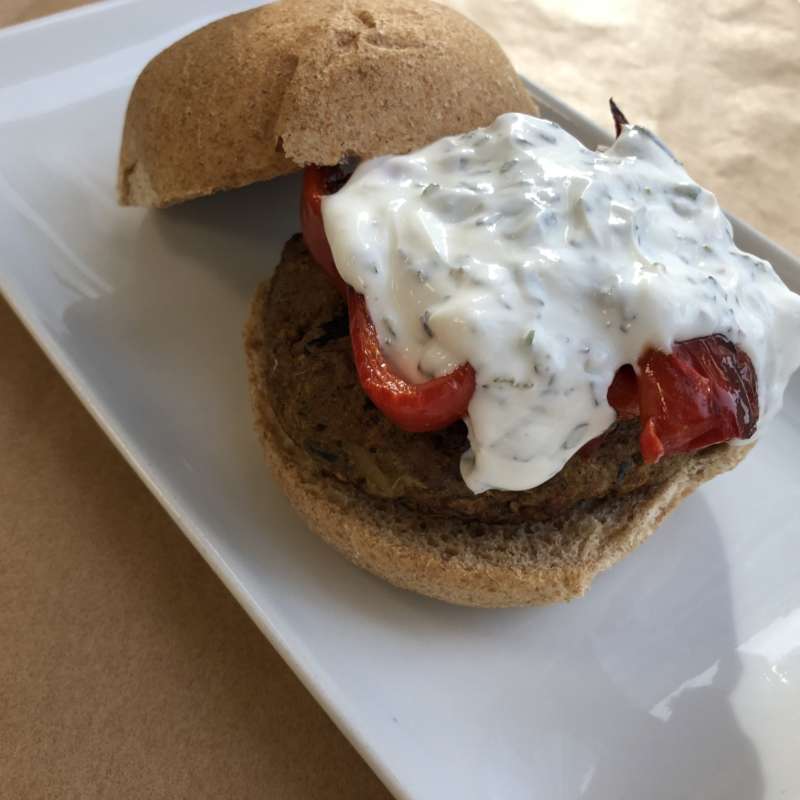 Pf Moroccan Lamb Burger Minted Yogurt 2