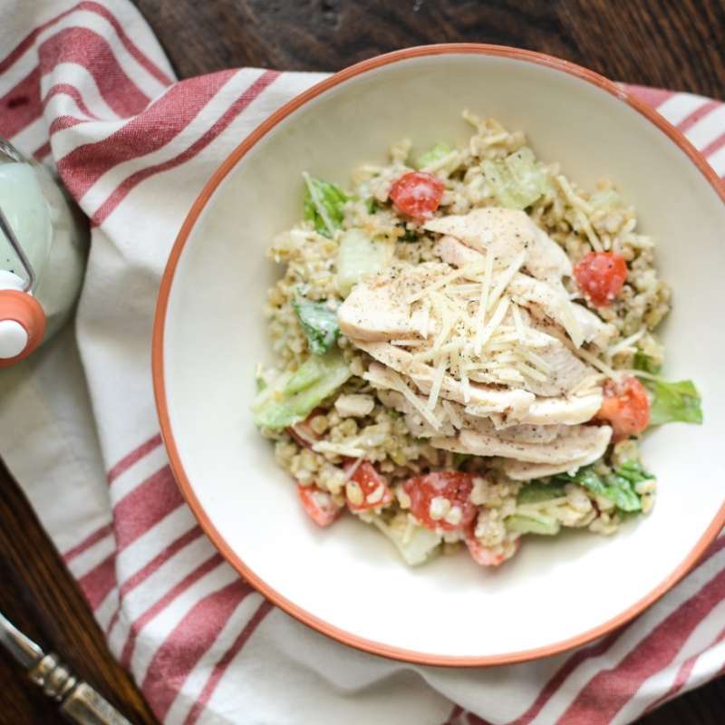 Chicken Caesar Freekeh 3