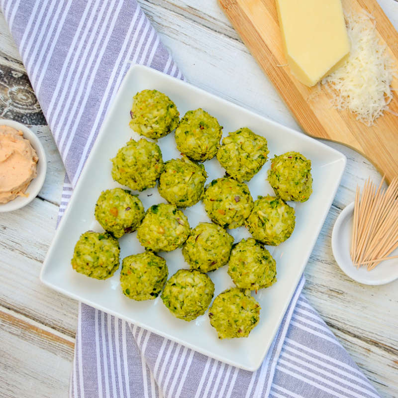 Green Pea Meatballs Hi Res