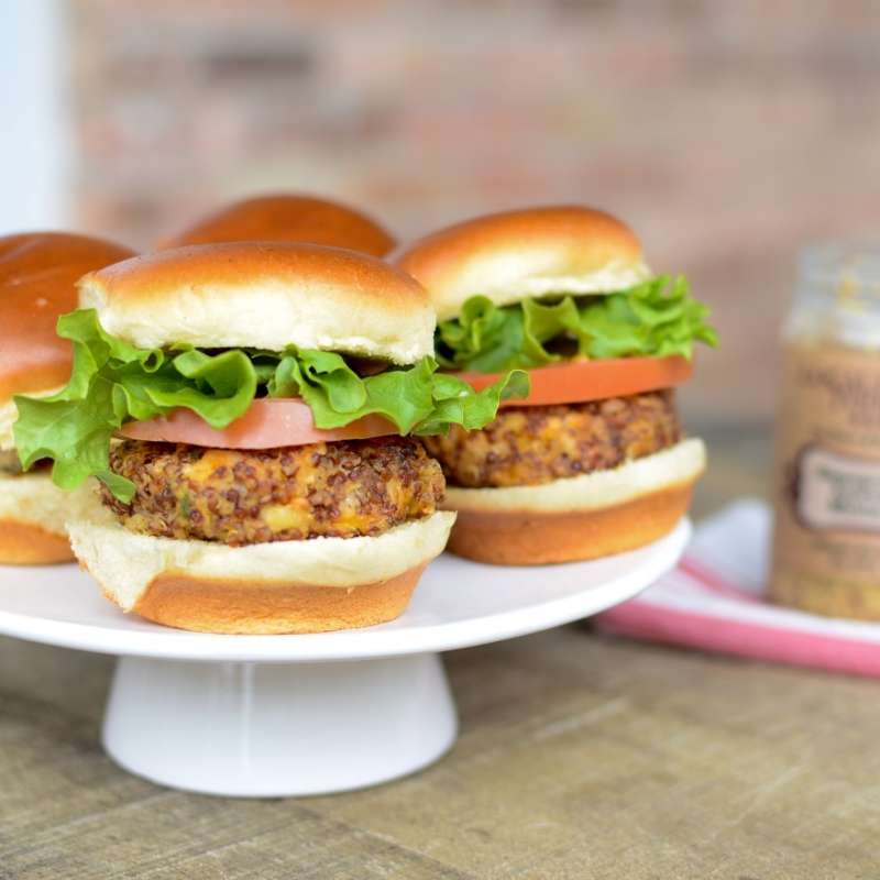 Quinoa Cheddar Sliders 4