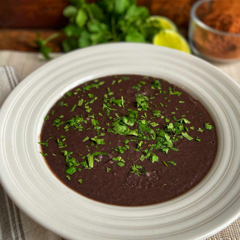 Spicy Black Bean Cocoa Soup 1360